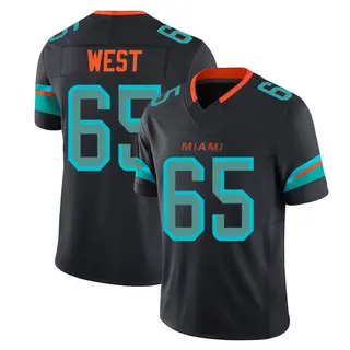 Miami Dolphins Men's Addison West Limited Pitch 2025 Rivalries Collection Jersey - Blue