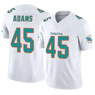 Miami Dolphins Men's BJ Adams Limited Vapor F.U.S.E. Jersey - White
