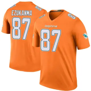 Miami Dolphins Men's Erik Ezukanma Legend Color Rush Jersey - Orange