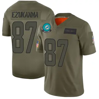 Miami Dolphins Men's Erik Ezukanma Limited 2019 Salute to Service Jersey - Camo