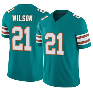 Miami Dolphins Men's Marco Wilson Limited Alternate Vapor F.U.S.E. Jersey - Aqua