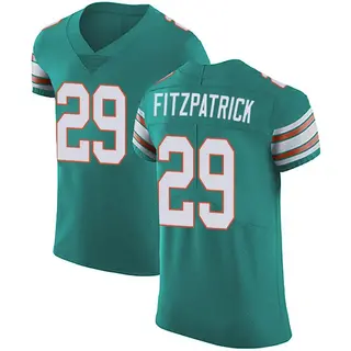 Miami Dolphins Men's Minkah Fitzpatrick Elite Aqua Alternate Vapor Untouchable Jersey - Green