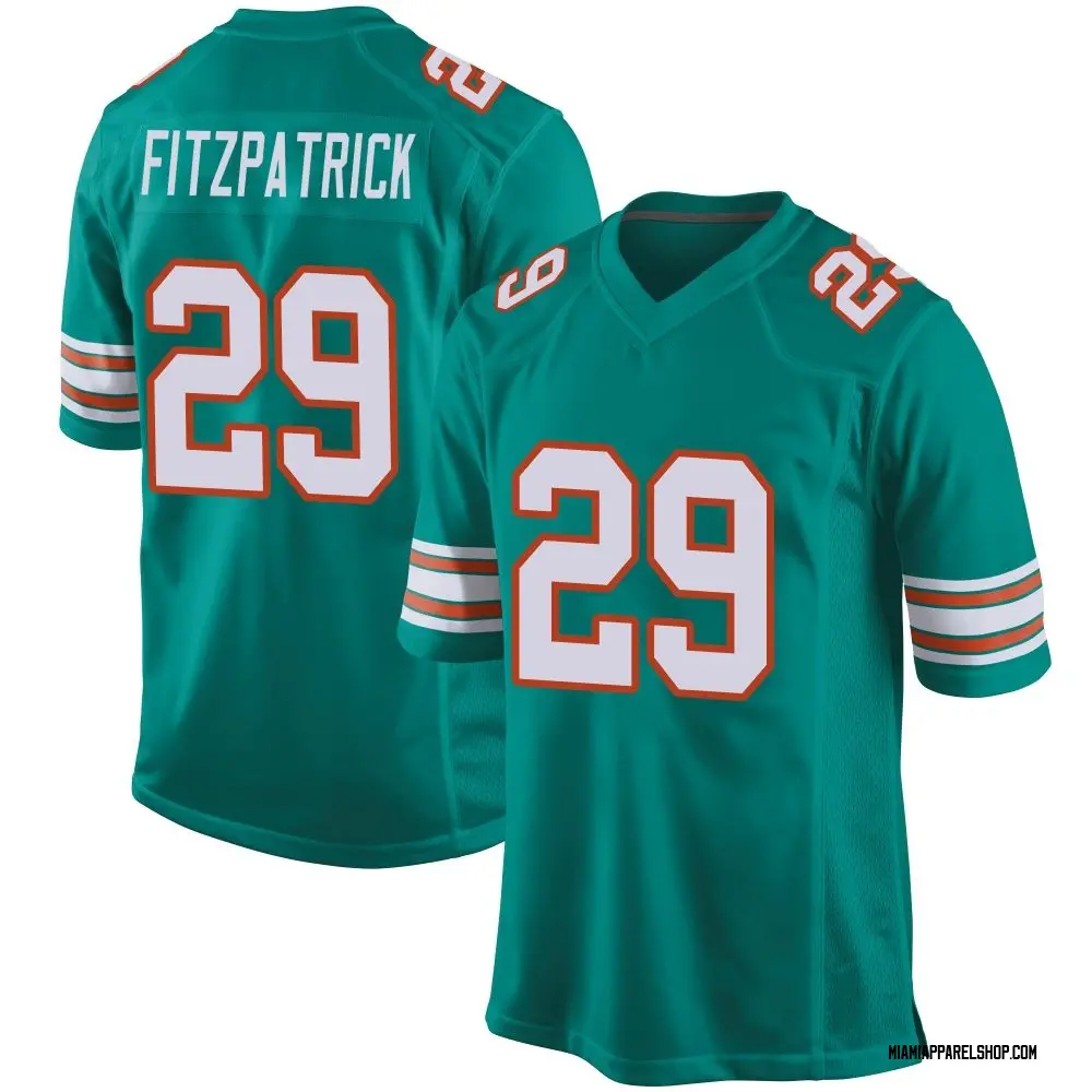 Miami Dolphins Men's Minkah Fitzpatrick Game Alternate Jersey - Aqua