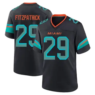 Miami Dolphins Men's Minkah Fitzpatrick Game Pitch 2025 Rivalries Collection Jersey - Blue