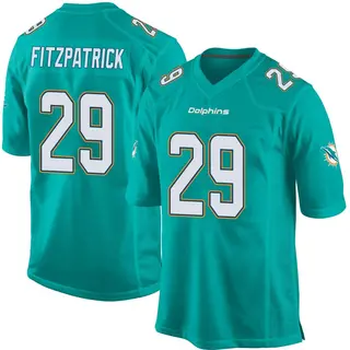 Miami Dolphins Men's Minkah Fitzpatrick Game Team Color Jersey - Aqua