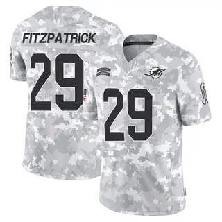 Miami Dolphins Men's Minkah Fitzpatrick Limited 2024 Salute to Service Jersey - Arctic Camo