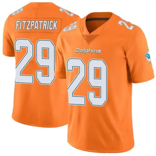 Miami Dolphins Men's Minkah Fitzpatrick Limited Color Rush Jersey - Orange