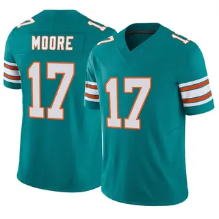 Miami Dolphins Men's Trey Moore Limited Alternate Vapor F.U.S.E. Jersey - Aqua