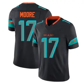 Miami Dolphins Men's Trey Moore Limited Pitch 2025 Rivalries Collection Jersey - Blue