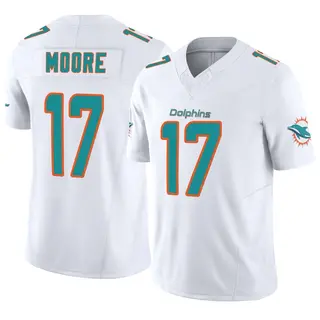 Miami Dolphins Men's Trey Moore Limited Vapor F.U.S.E. Jersey - White