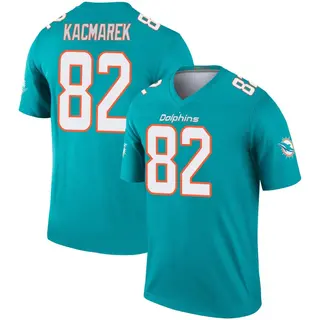 Miami Dolphins Men's Will Kacmarek Legend Jersey - Aqua
