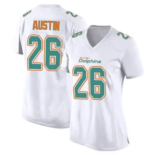 Miami Dolphins Women's Alex Austin Game Fashion Jersey - White