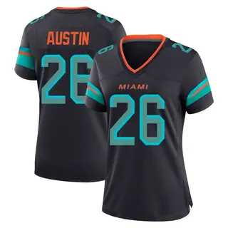 Miami Dolphins Women's Alex Austin Game Pitch 2025 Rivalries Collection Jersey - Blue