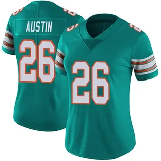 Miami Dolphins Women's Alex Austin Limited Alternate Vapor Untouchable Jersey - Aqua