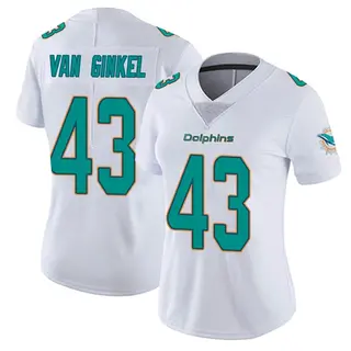 Miami Dolphins Women's Andrew Van Ginkel limited Vapor Untouchable Jersey - White