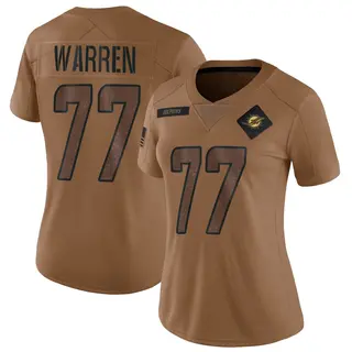 Miami Dolphins Women's Carter Warren Limited 2023 Salute To Service Jersey - Brown