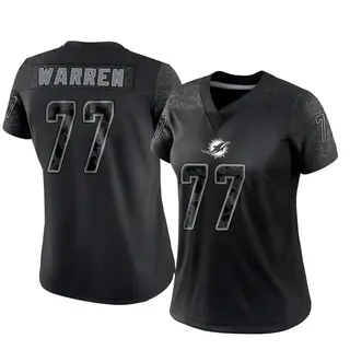 Miami Dolphins Women's Carter Warren Limited Reflective Jersey - Black