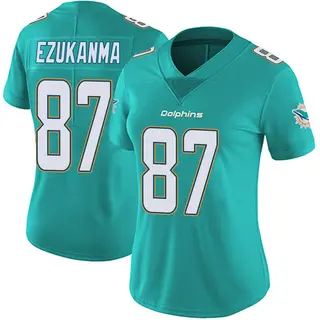 Miami Dolphins Women's Erik Ezukanma Limited Team Color Vapor Untouchable Jersey - Aqua
