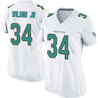 Miami Dolphins Women's Jeff Wilson Jr. Game Jersey - White