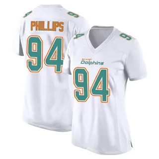 Miami Dolphins Women's Jordan Phillips Game Fashion Jersey - White