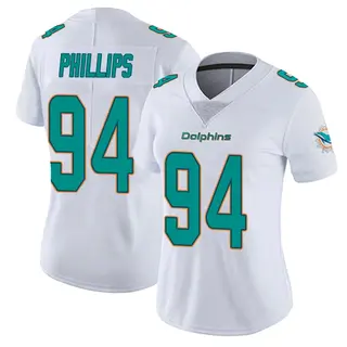 Miami Dolphins Women's Jordan Phillips limited Vapor Untouchable Jersey - White