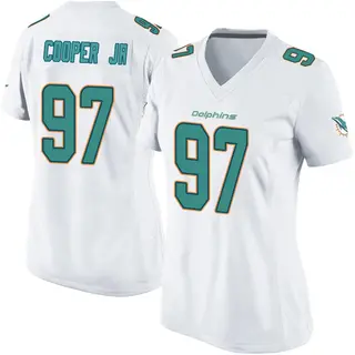 Miami Dolphins Women's Keith Cooper Jr. Game Jersey - White