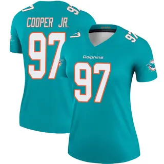 Miami Dolphins Women's Keith Cooper Jr. Legend Jersey - Aqua