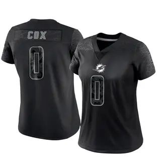 Miami Dolphins Women's Marques Cox Limited Reflective Jersey - Black