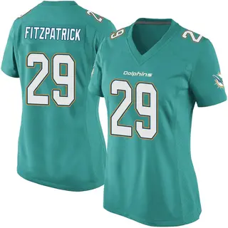 Miami Dolphins Women's Minkah Fitzpatrick Game Team Color Jersey - Aqua