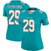 Miami Dolphins Women's Minkah Fitzpatrick Legend Jersey - Aqua