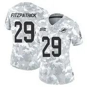 Miami Dolphins Women's Minkah Fitzpatrick Limited 2024 Salute to Service Jersey - Arctic Camo