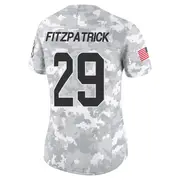 Miami Dolphins Women's Minkah Fitzpatrick Limited 2024 Salute to Service Jersey - Arctic Camo
