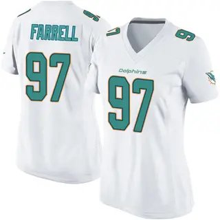 Miami Dolphins Women's Neil Farrell Game Jersey - White