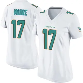 Miami Dolphins Women's Trey Moore Game Jersey - White