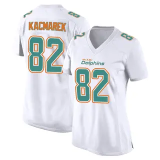 Miami Dolphins Women's Will Kacmarek Game Fashion Jersey - White