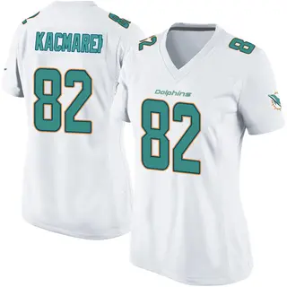 Miami Dolphins Women's Will Kacmarek Game Jersey - White