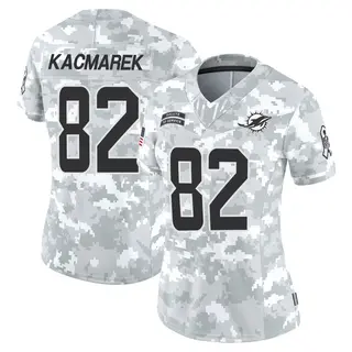 Miami Dolphins Women's Will Kacmarek Limited 2024 Salute to Service Jersey - Arctic Camo