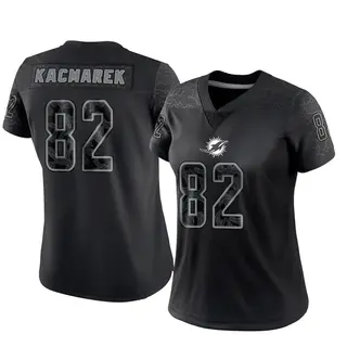 Miami Dolphins Women's Will Kacmarek Limited Reflective Jersey - Black