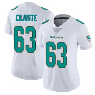 Miami Dolphins Women's Yodny Cajuste limited Vapor Untouchable Jersey - White