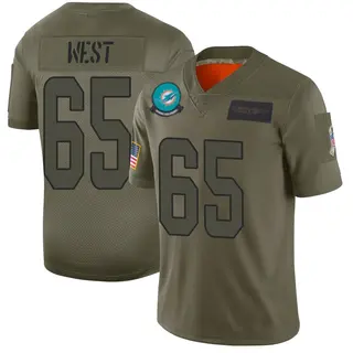 Miami Dolphins Youth Addison West Limited 2019 Salute to Service Jersey - Camo