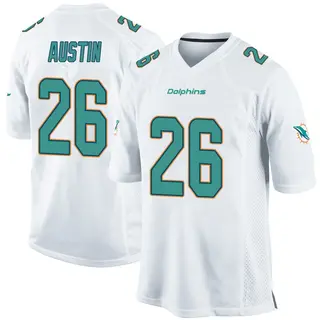 Miami Dolphins Youth Alex Austin Game Jersey - White