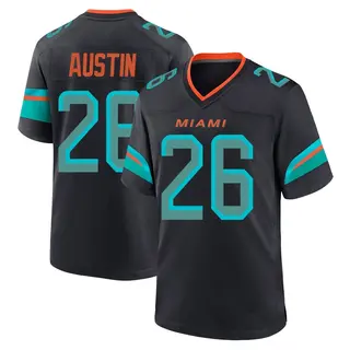 Miami Dolphins Youth Alex Austin Game Pitch 2025 Rivalries Collection Jersey - Blue