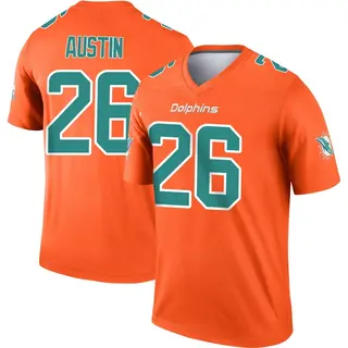 Miami Dolphins Youth Alex Austin Legend Inverted Jersey - Orange