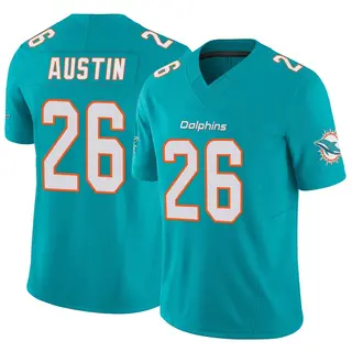 Miami Dolphins Youth Alex Austin Limited Vapor F.U.S.E. Jersey - Aqua