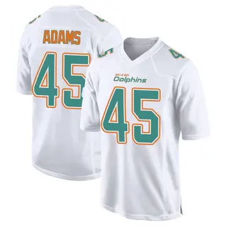 Miami Dolphins Youth BJ Adams Game Fashion Jersey - White