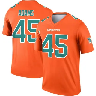 Miami Dolphins Youth BJ Adams Legend Inverted Jersey - Orange
