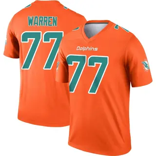 Miami Dolphins Youth Carter Warren Legend Inverted Jersey - Orange