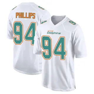 Miami Dolphins Youth Jordan Phillips Game Fashion Jersey - White