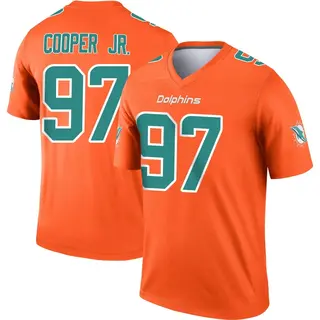 Miami Dolphins Youth Keith Cooper Jr. Legend Inverted Jersey - Orange