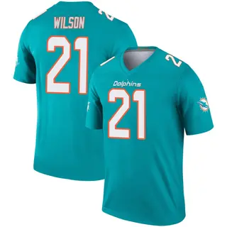 Miami Dolphins Youth Marco Wilson Legend Jersey - Aqua